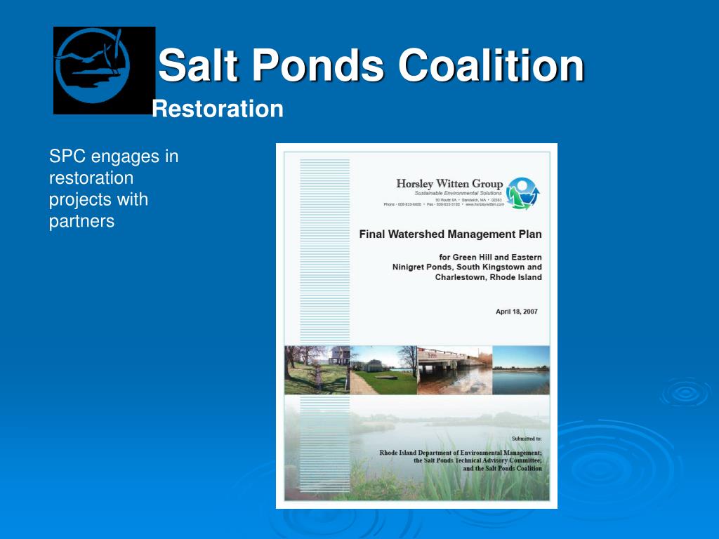 PPT Salt Ponds Coalition PowerPoint Presentation, free download ID