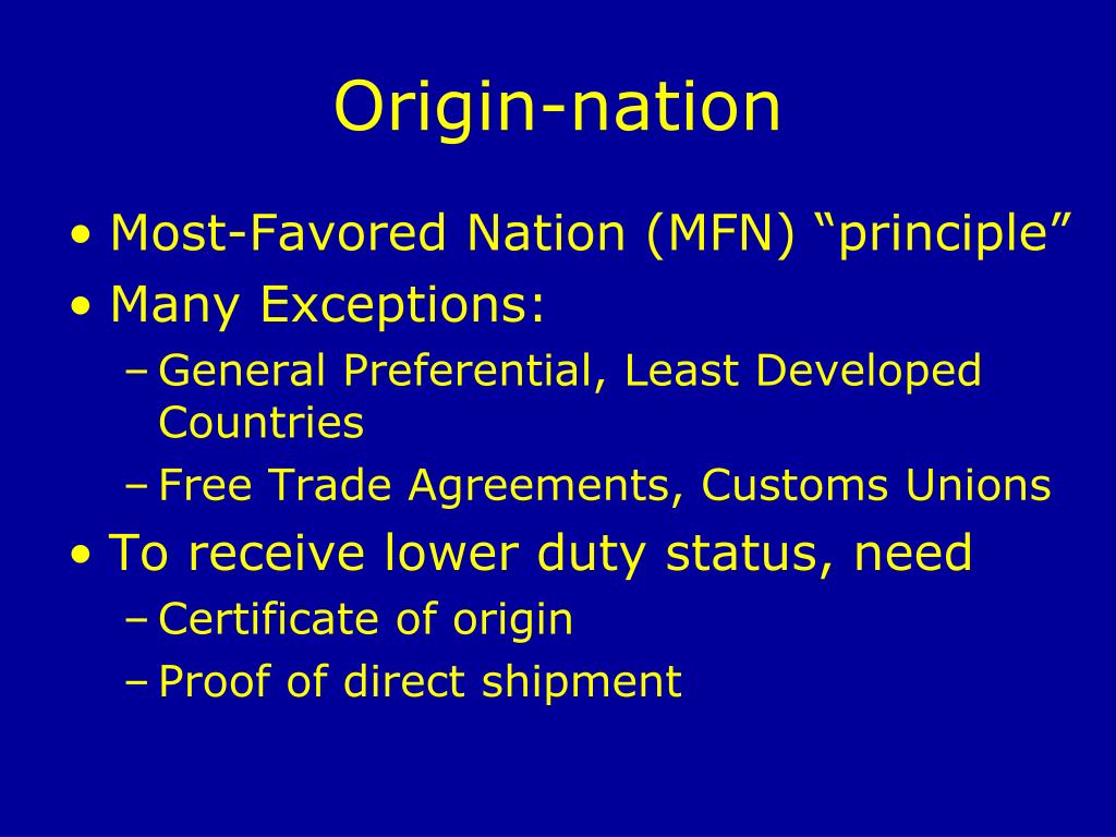 PPT Chapter 5 Trade Rules PowerPoint Presentation, free download