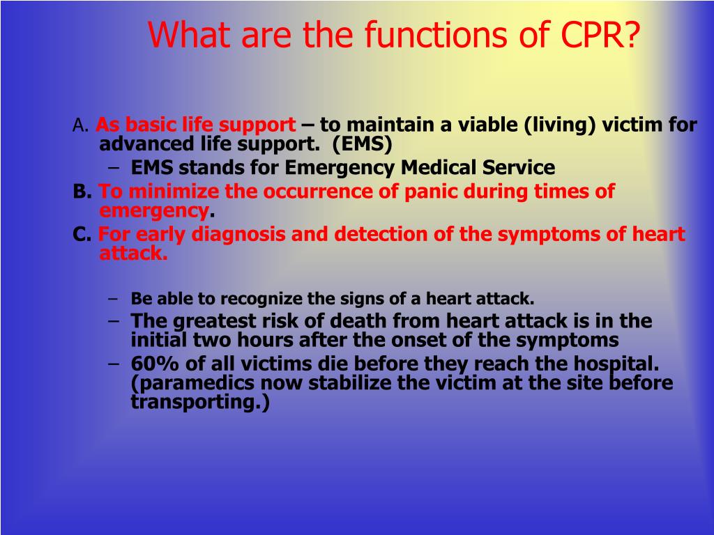 PPT DEFINITION OF CPR PowerPoint Presentation, free download ID738211
