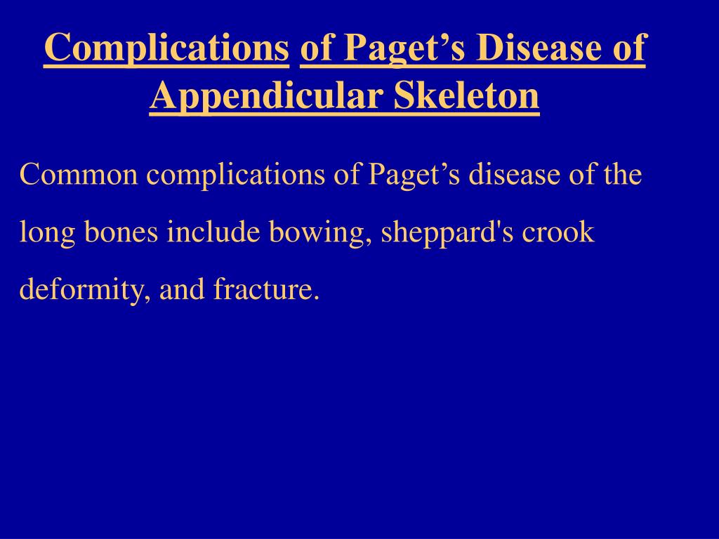 PPT The Many Faces of Paget's Disease of Bone and Its Complications as Demonstrated by Nuclear