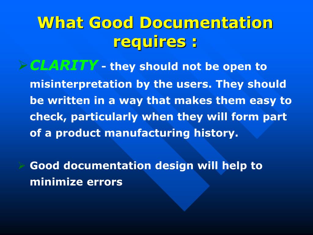 PPT Good Documentation Practices PowerPoint Presentation, free