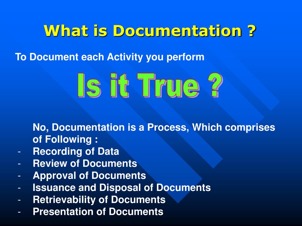 PPT Good Documentation Practices PowerPoint Presentation ID741115