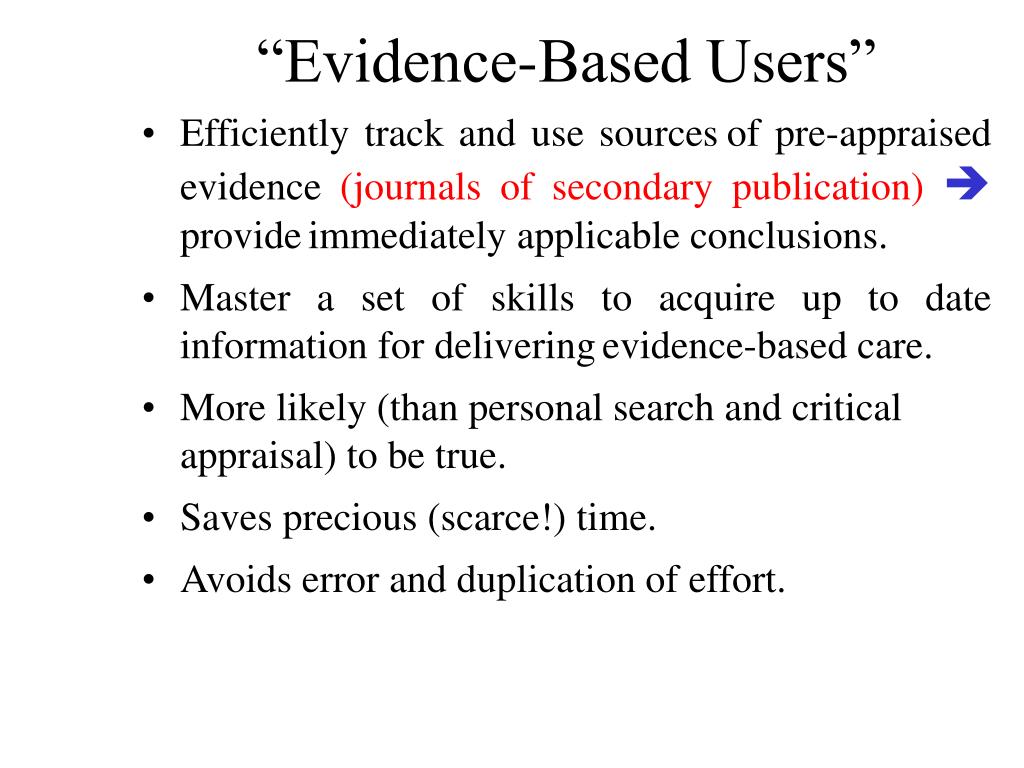 PPT EvidenceBased Practice A Stepwise Approach PowerPoint