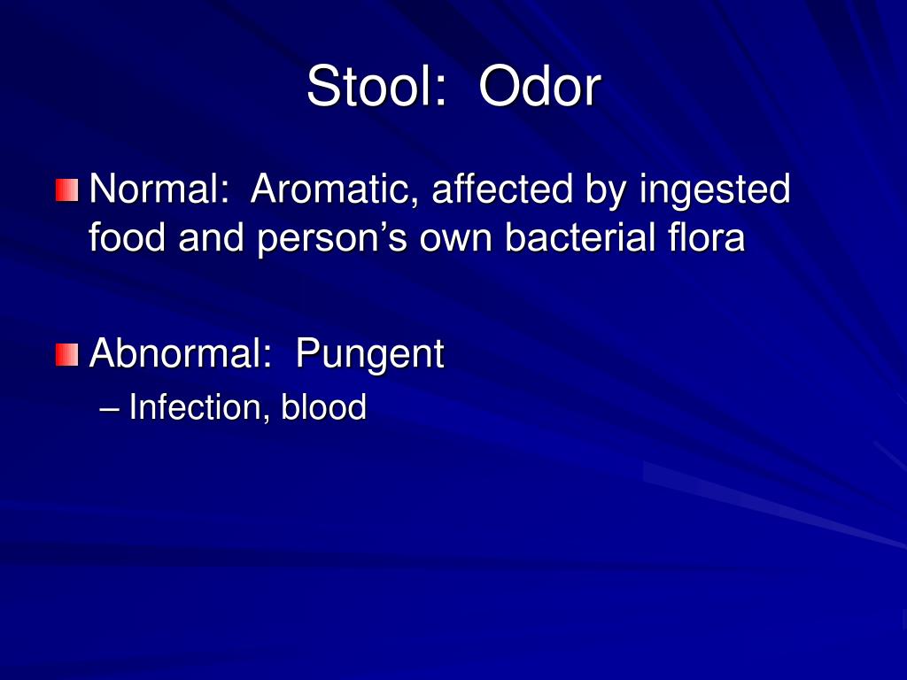 PPT Characteristics of Stool PowerPoint Presentation, free download