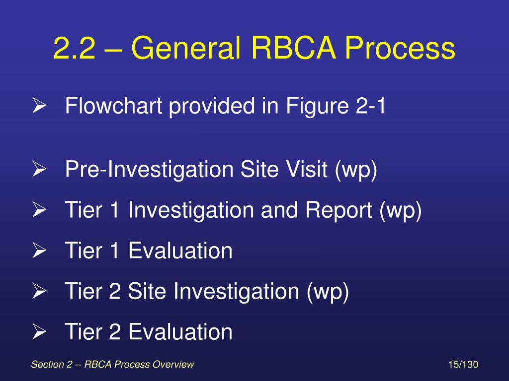 PPT RiskBased Corrective Action (RBCA) at Petroleum Release Sites