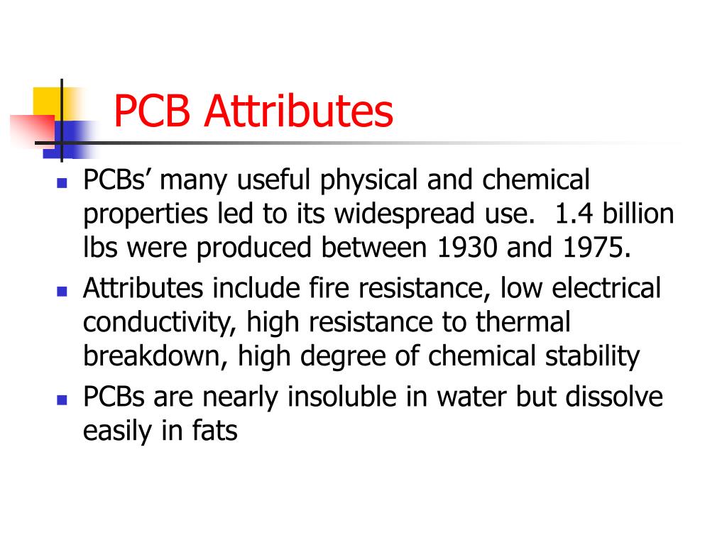 PPT Polychlorinated Biphenyls (PCBs) Toxic Substance Control Act