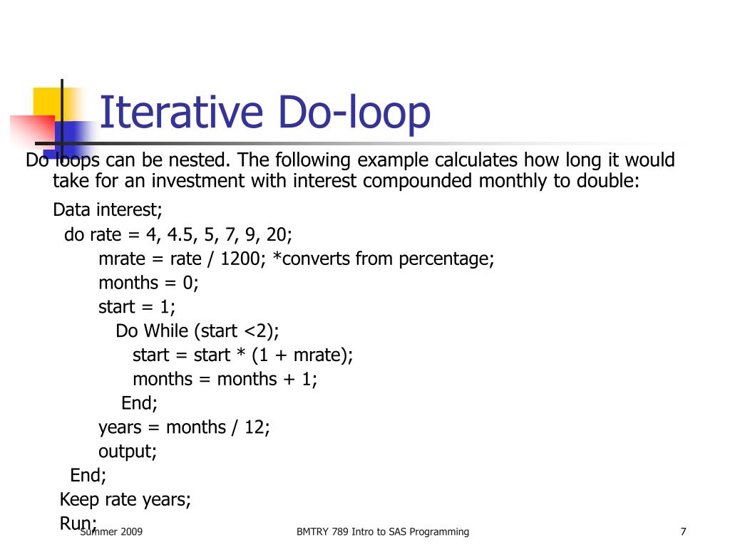 PPT BMTRY 789 Lecture 6 Proc Sort, Random Number Generators, and Do