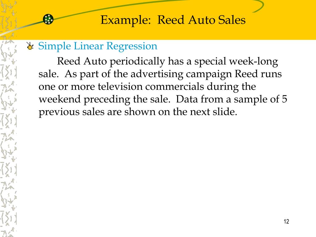 PPT Chapter 12 Simple Linear Regression PowerPoint Presentation, free