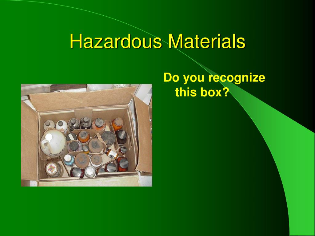 PPT Hazardous Materials PowerPoint Presentation, free download ID