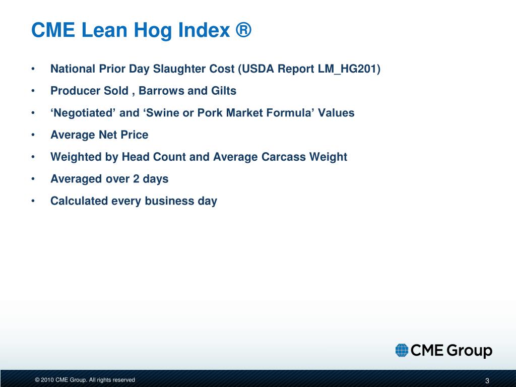 PPT Lean Hog Futures and Options PowerPoint Presentation, free