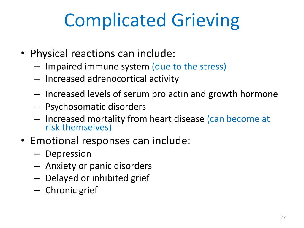 PPT Grief and Loss Psych Chap12 PowerPoint Presentation, free