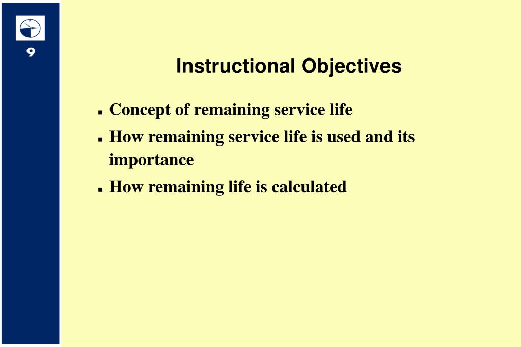 PPT REMAINING SERVICE LIFE PowerPoint Presentation, free download