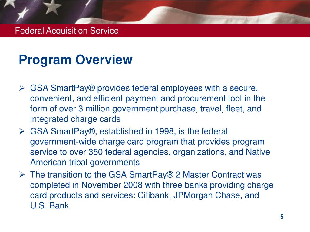 PPT Reporting & Best Practices for the GSA SmartPay® 2