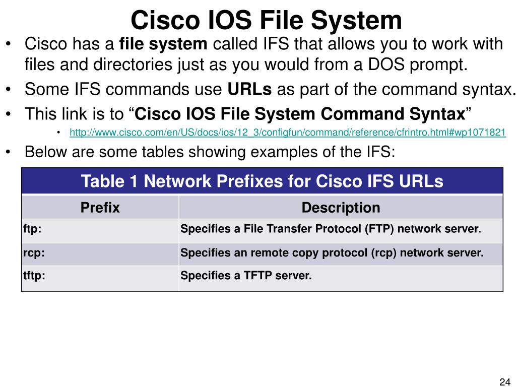 PPT Sybex CCNA 640802 Chapter 5 Managing a Cisco