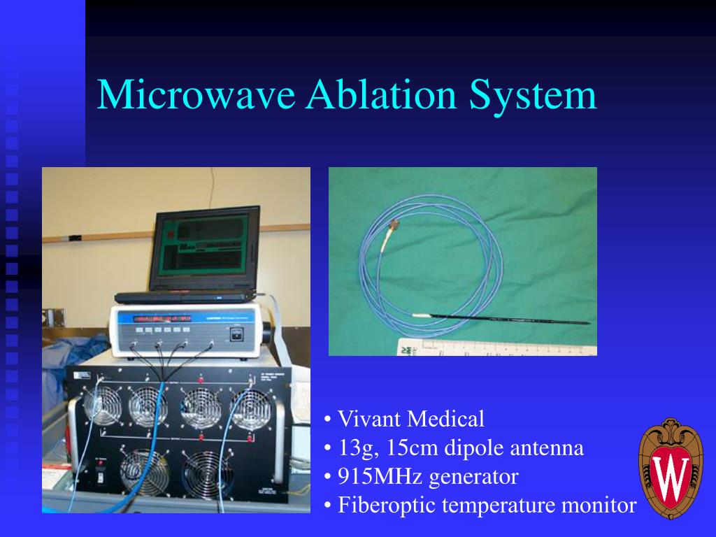 PPT Comparison of Microwave and Radiofrequency Ablation of Hepatic