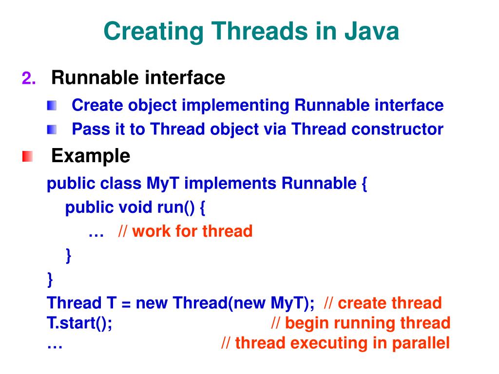 PPT Multithreading in Java PowerPoint Presentation, free download