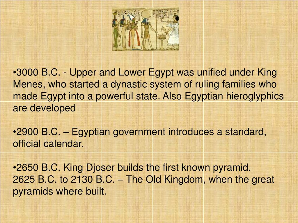 PPT Ancient Egypt PowerPoint Presentation ID753042