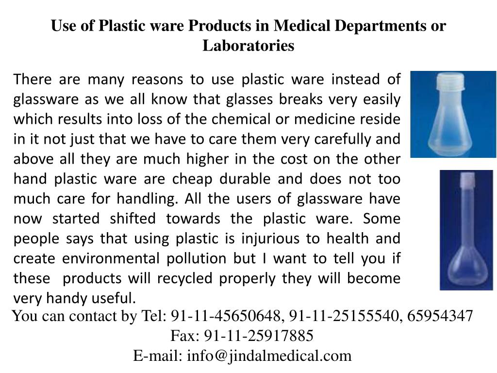PPT Use of Plastic ware Products in Medical Departments or Labor