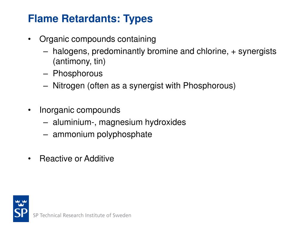 PPT Perspectives on Flame retardants PowerPoint Presentation, free