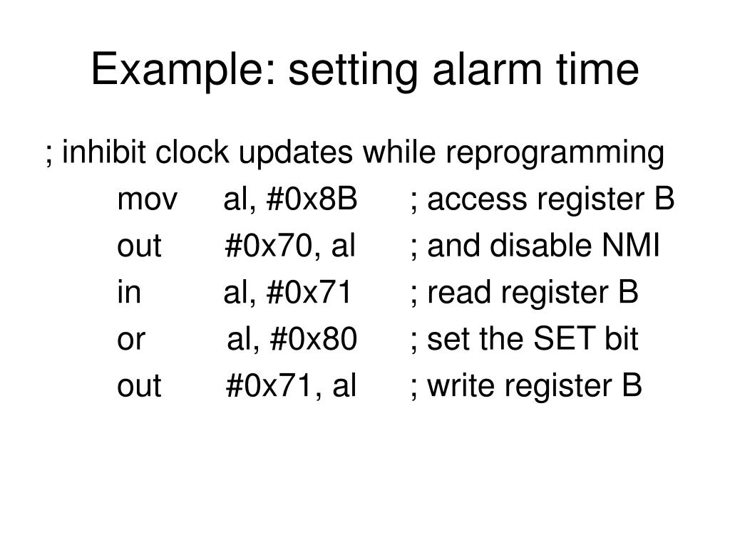 PPT The PC’s RealTime Clock PowerPoint Presentation, free download