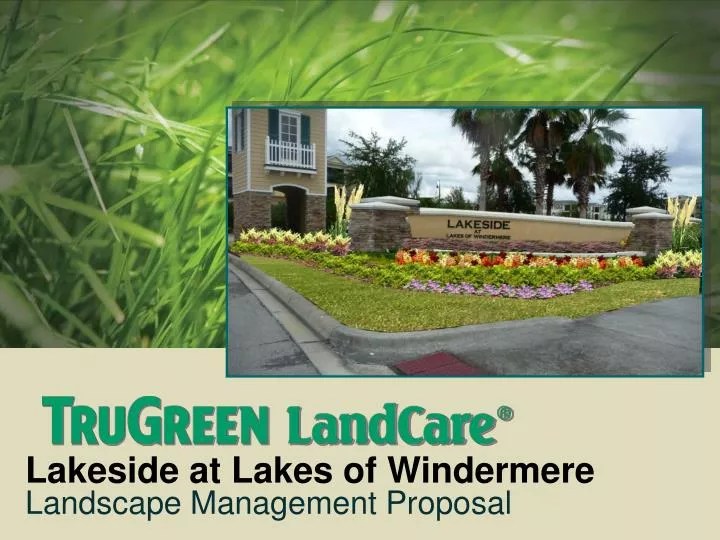 PPT LAKESIDE AT WINDERMERE PowerPoint Presentation, free download