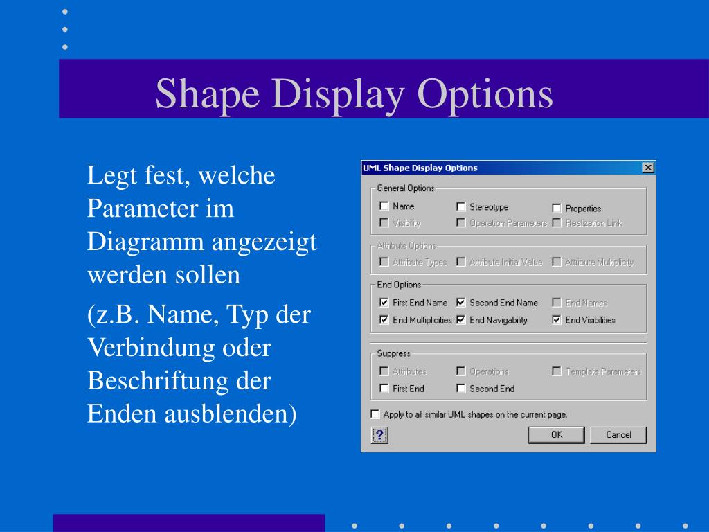 PPT Modellierung und Schnit t stelle zu UML PowerPoint Presentation