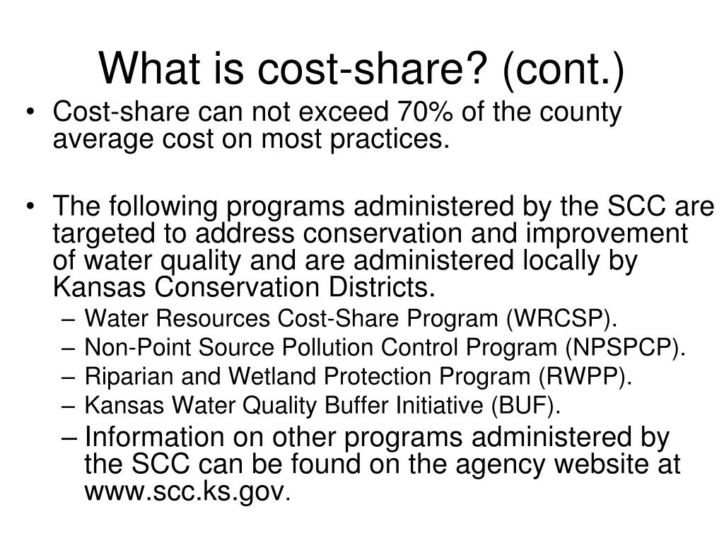 PPT State CostShare Programs PowerPoint Presentation, free download