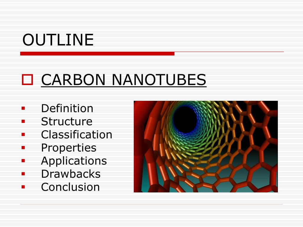 PPT CARBONNANOTUBES PowerPoint Presentation, free download ID757596