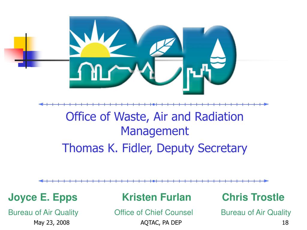 PPT Chris Trostle Bureau of Air Quality PA Department of