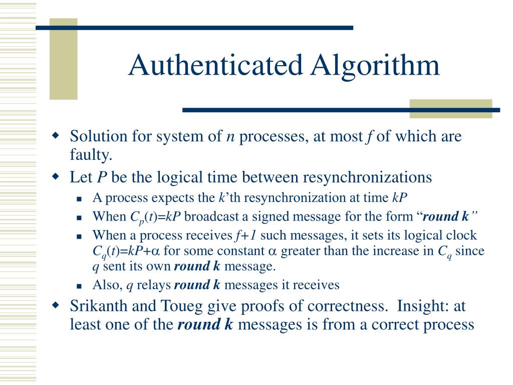 PPT Clock Synchronization PowerPoint Presentation, free download ID