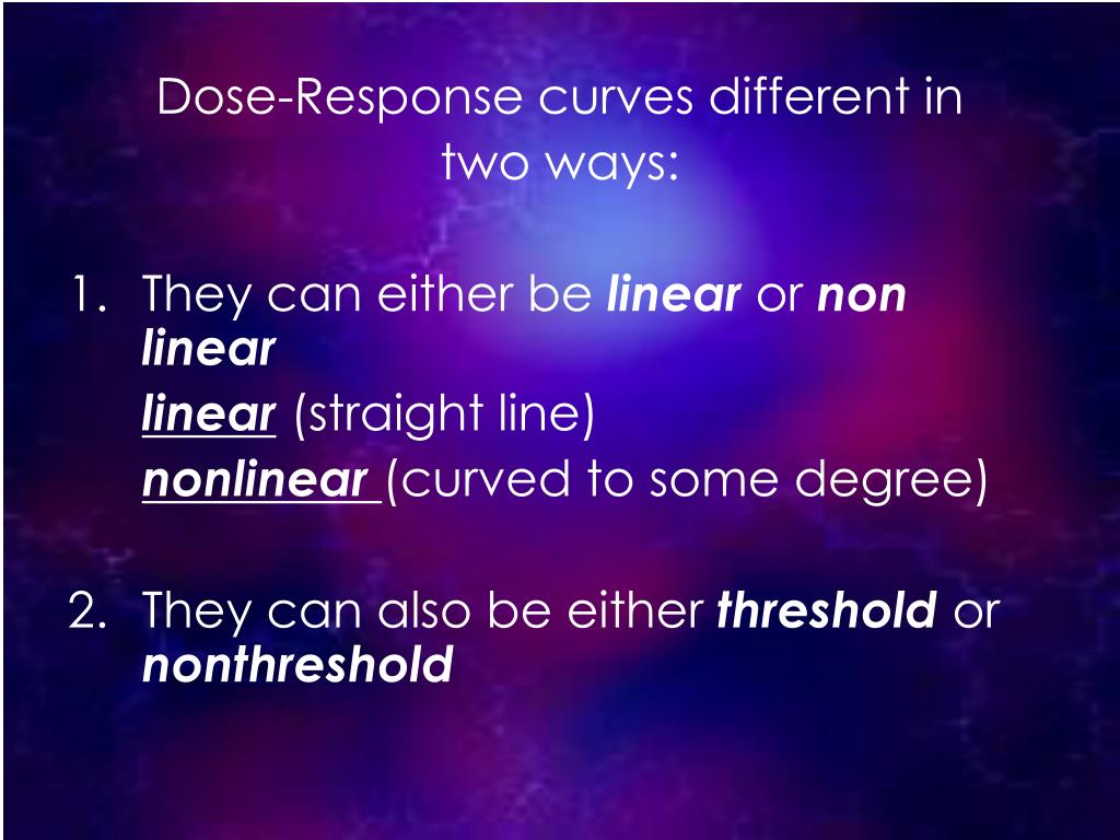 PPT Threshold DoseResponse PowerPoint Presentation ID759285