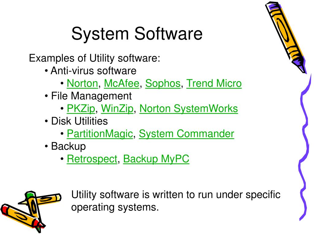 Utility Software Examples