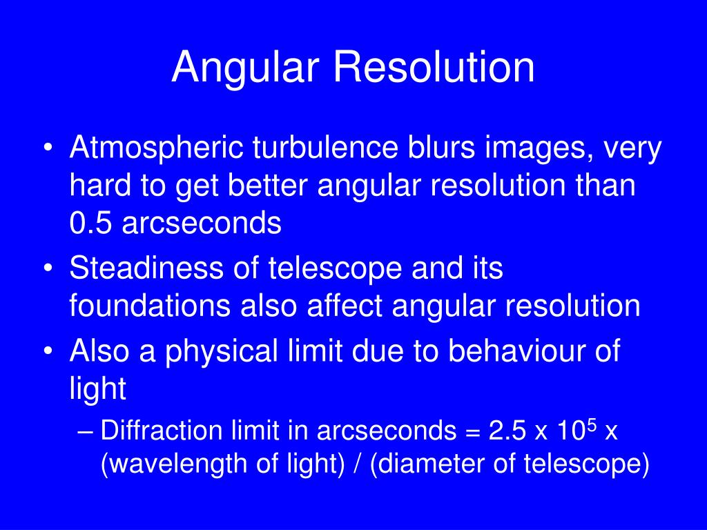PPT Telescopes (Chapter 6) PowerPoint Presentation, free download