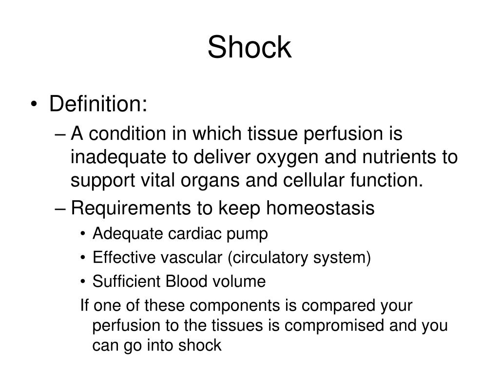 PPT Shock PowerPoint Presentation, free download ID760908