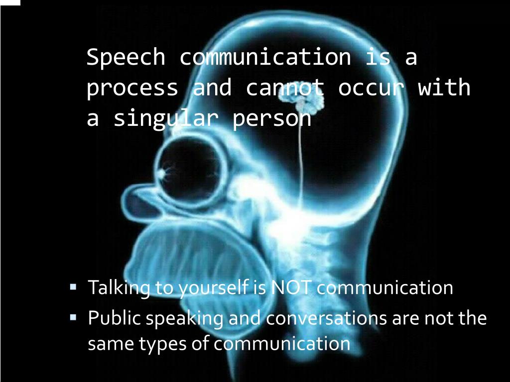 PPT The Speech Communication Process PowerPoint Presentation, free