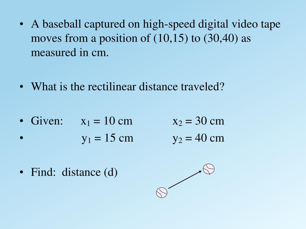 PPT Linear Distance and Displacement PowerPoint Presentation, free download ID765104