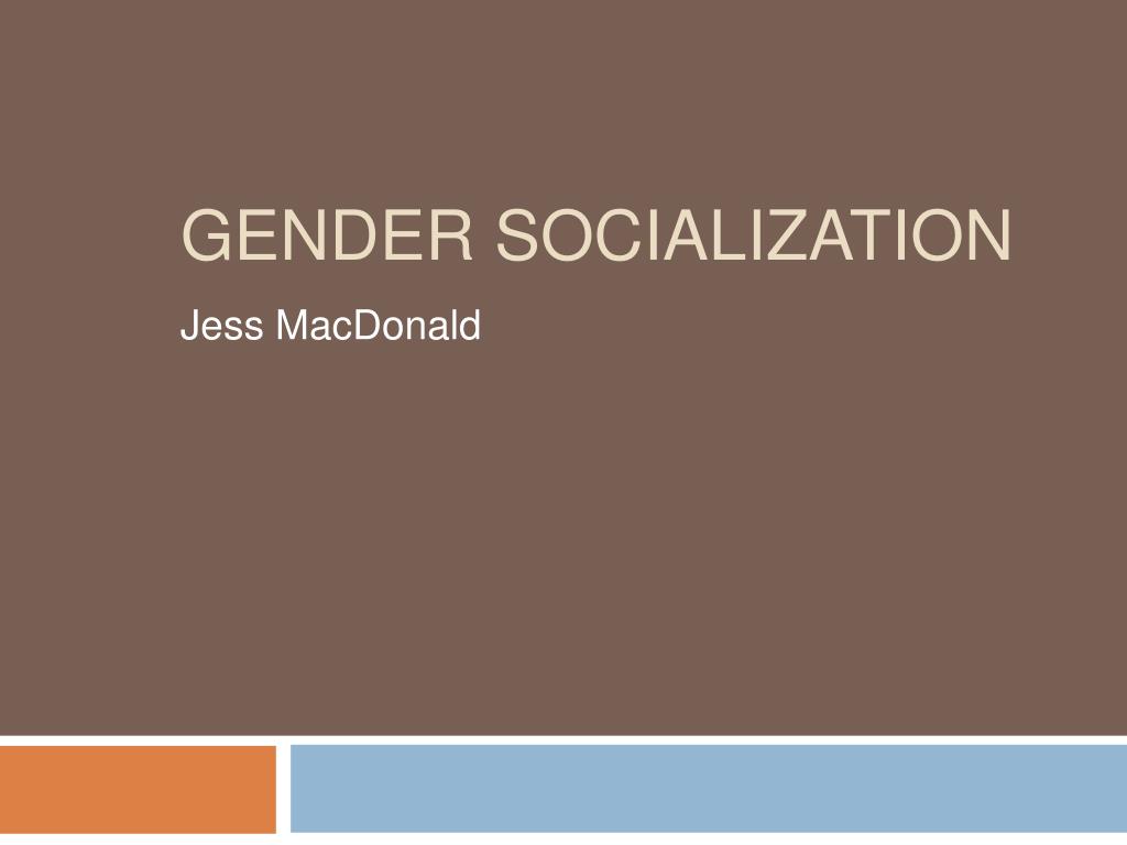 PPT Gender Socialization PowerPoint Presentation, free download ID