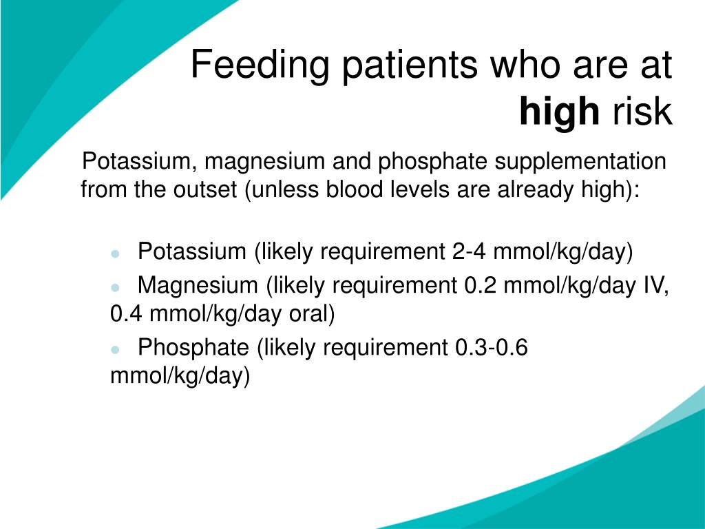 PPT Refeeding Syndrome PowerPoint Presentation, free