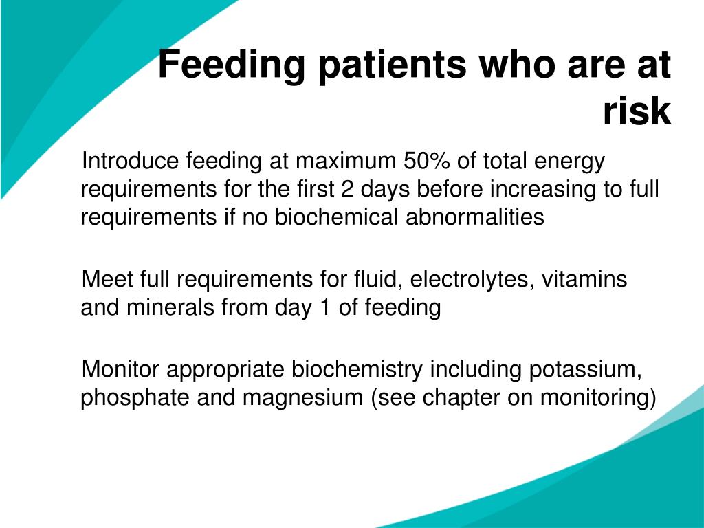 PPT Refeeding Syndrome PowerPoint Presentation, free