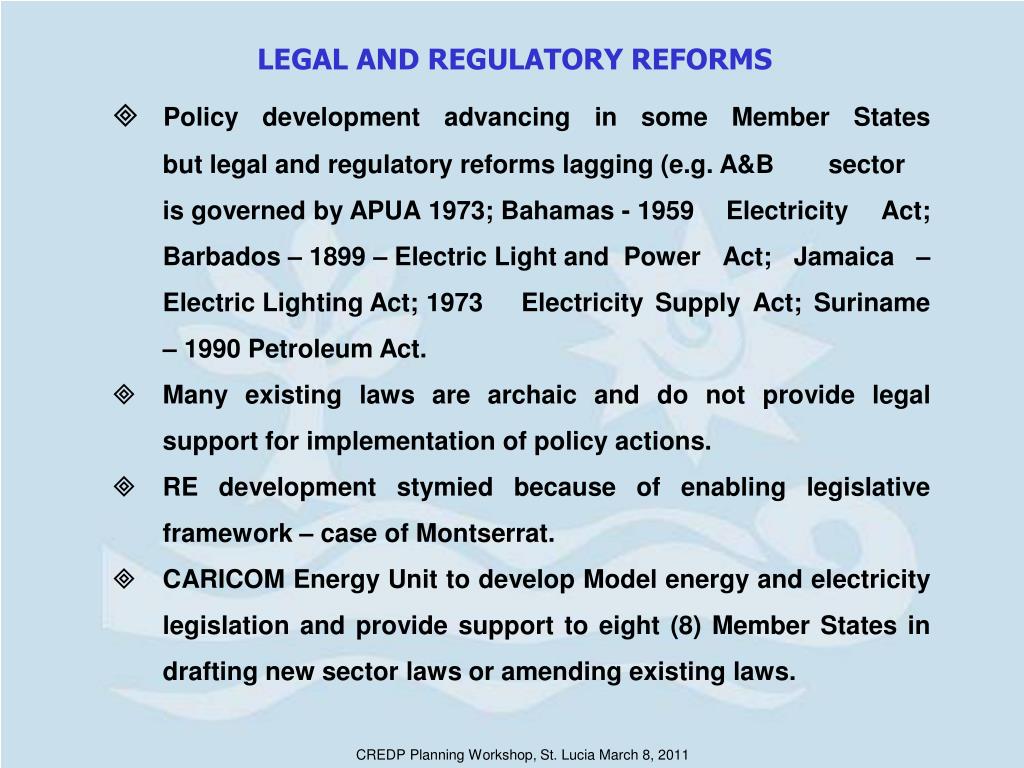 PPT Caribbean Renewable Energy Development Programme (CREDP