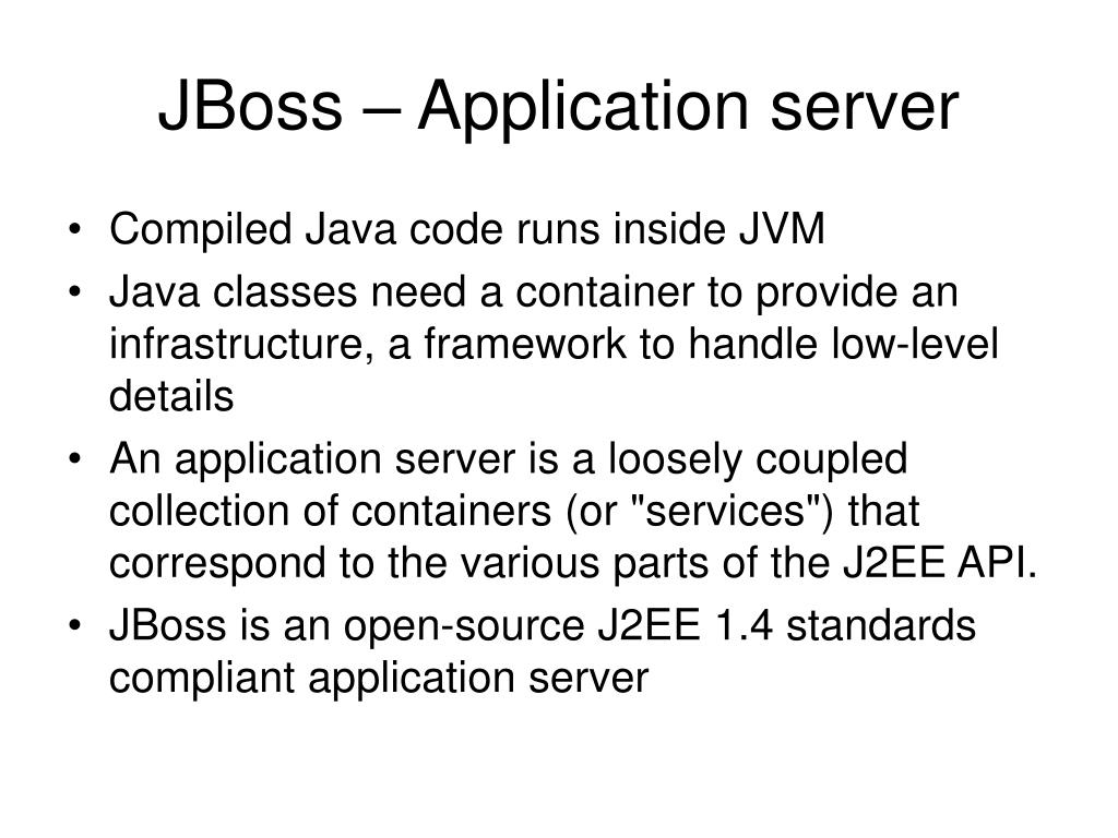 PPT JBoss at Work JAW Motors Application Chapter 13 PowerPoint Presentation ID766906