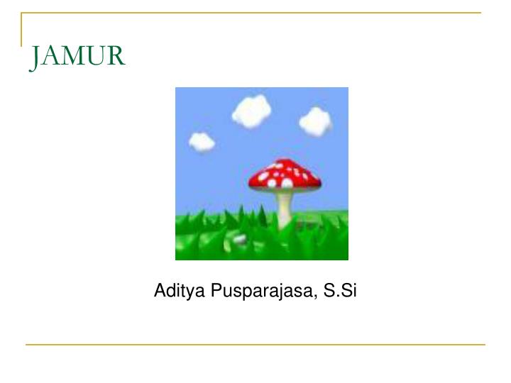 PPT JAMUR PowerPoint Presentation, free download ID769384