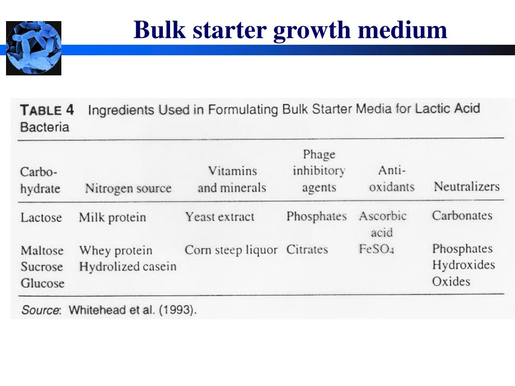 PPT Starter Cultures PowerPoint Presentation, free download ID770503
