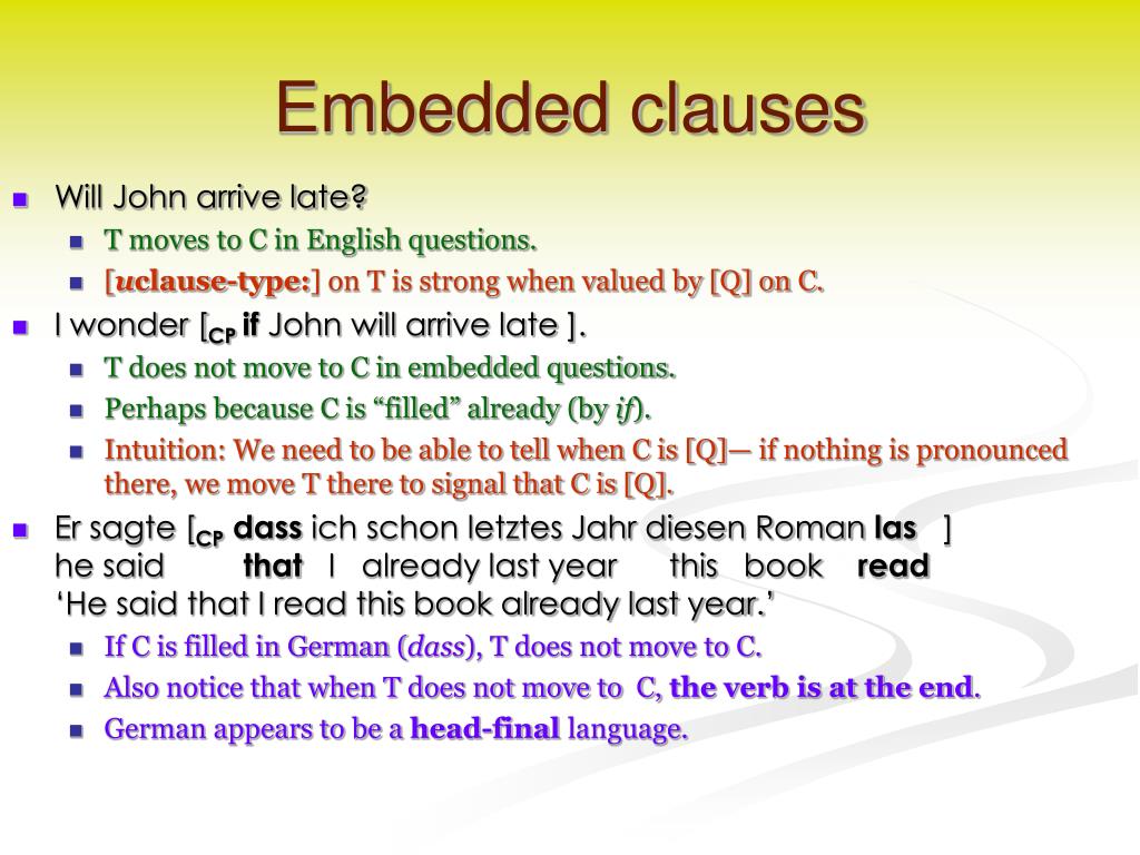 PPT CAS LX 522 Syntax I PowerPoint Presentation, free download ID