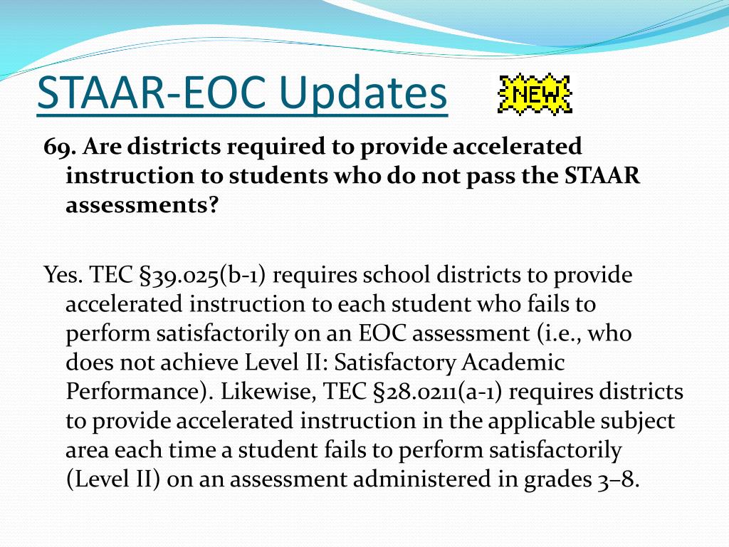 PPT STAAREOC Updates PowerPoint Presentation, free download ID772118