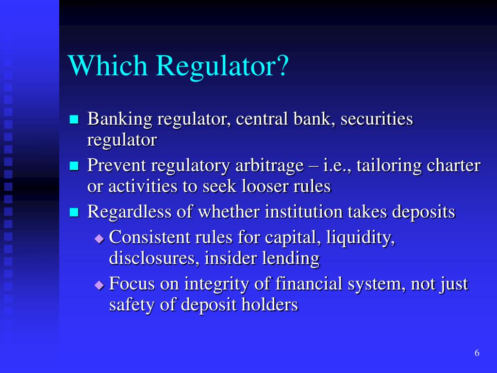 PPT Regulatory Framework for Secondary Mortgage Markets PowerPoint