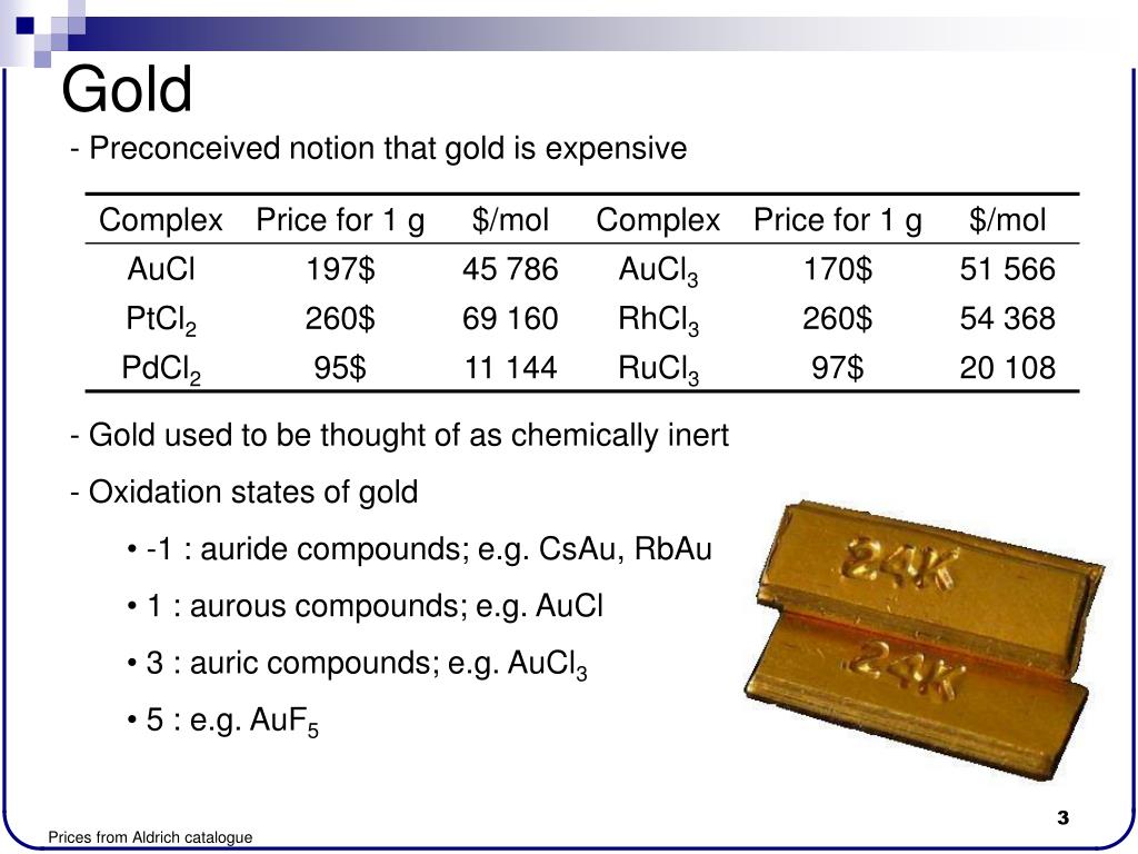 PPT GoldCatalyzed Reactions A Treasure Trove of Reactivity