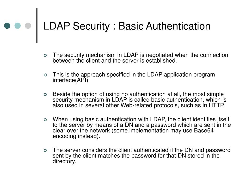 PPT Lightweight Directory Access Protocol (LDAP) PowerPoint