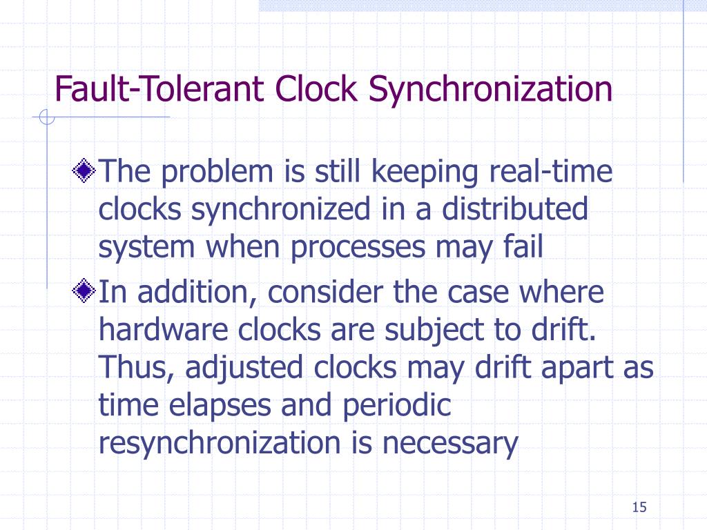 PPT Clock Synchronization PowerPoint Presentation, free download ID
