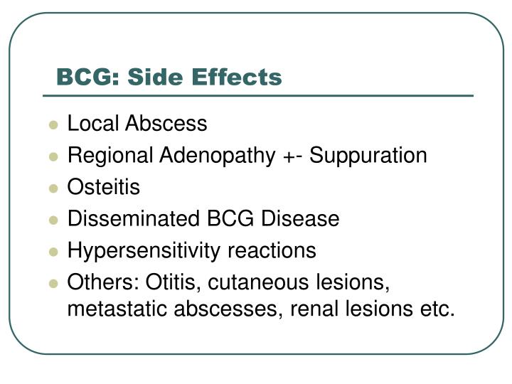 PPT BCG and Other Candidate Vaccines for Tuberculosis